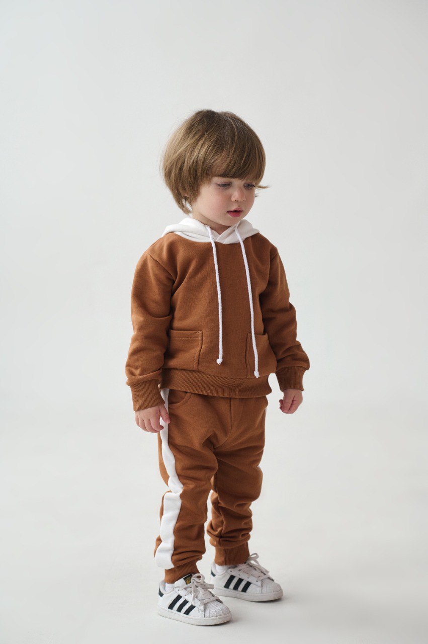 Дитячий костюм з вушками іриска для хлопчиків (6020)_first