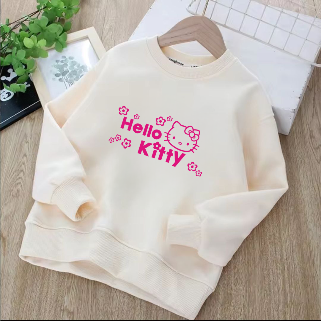 Свитшот детский Hello Kitty молочный (4070-t5)_first