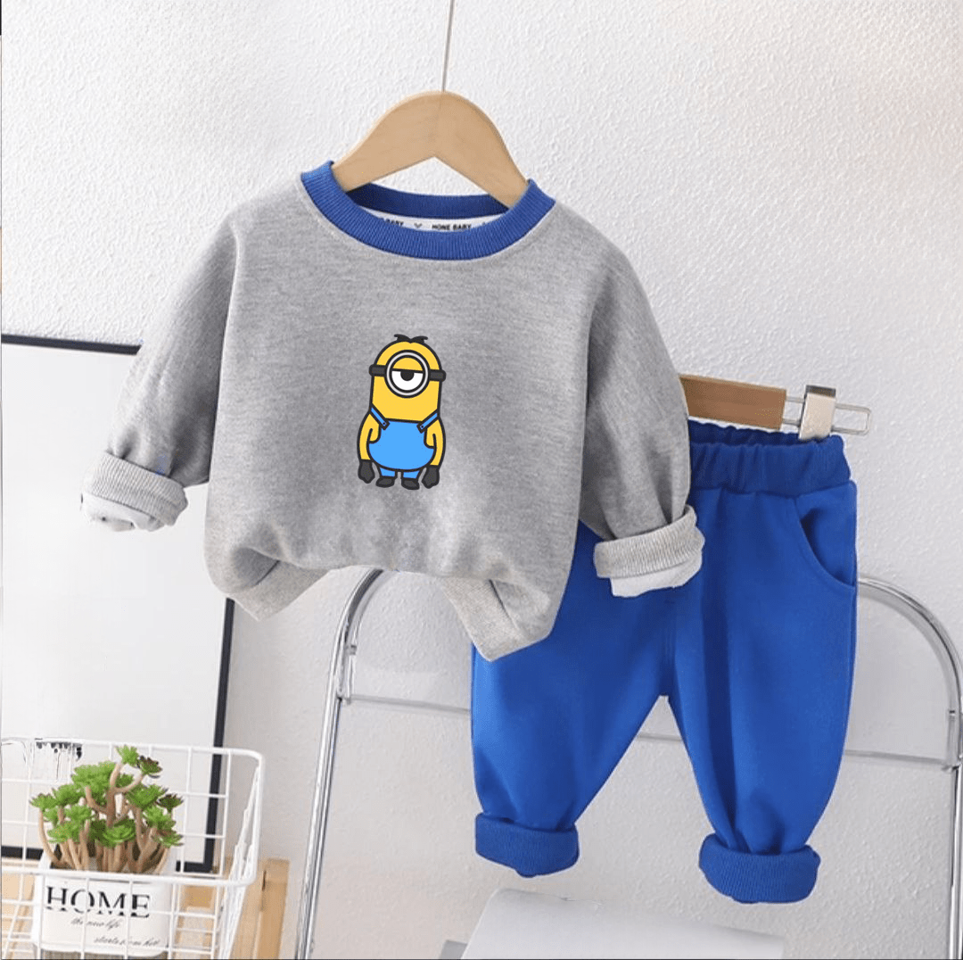 Детский костюм Minion меланж (2596)_first