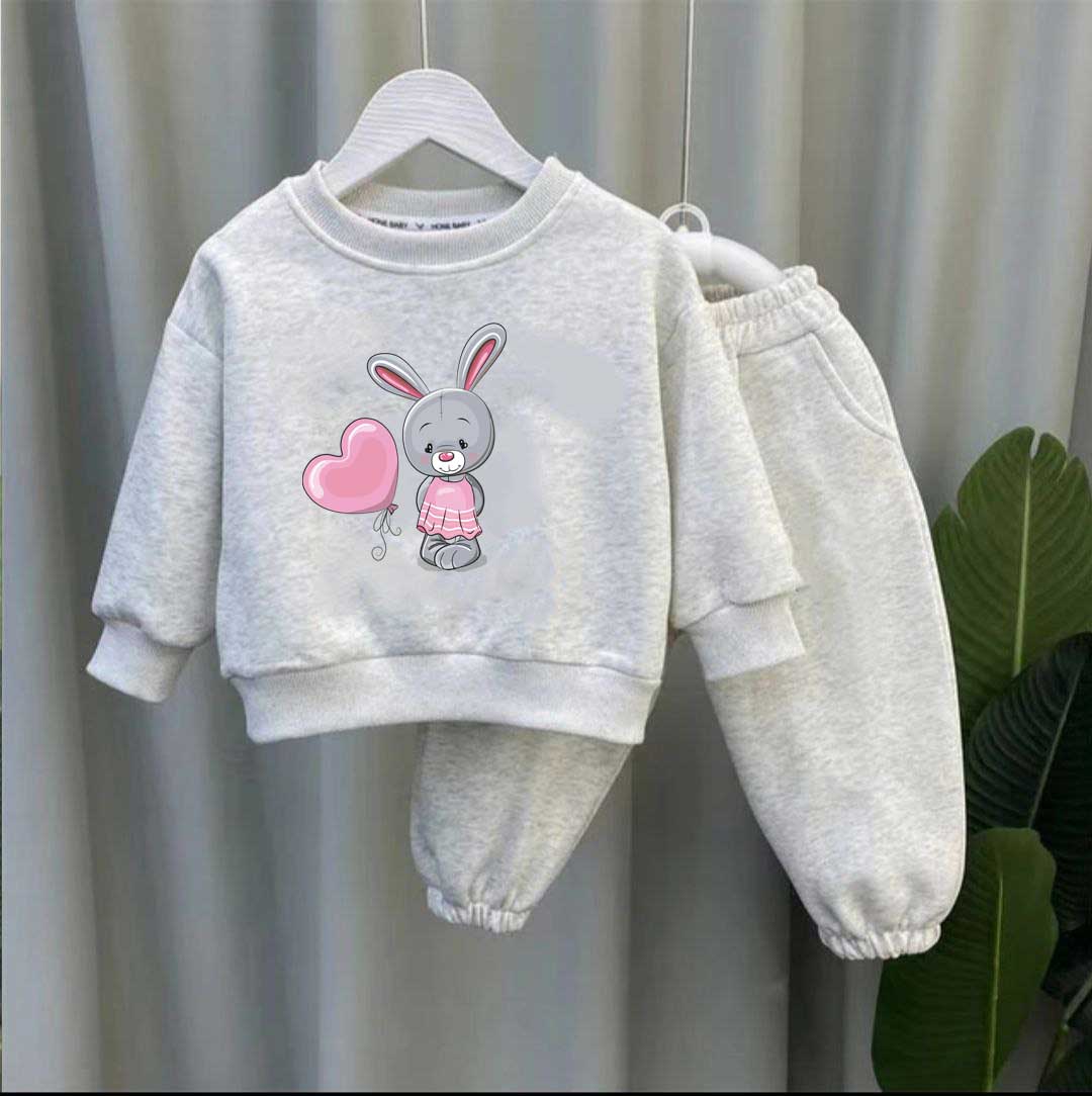 Дитячий костюм Cute Rabbit меланж (2438-t2)_first