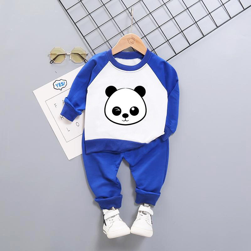Дитячий костюм панда васильок для хлопчиків (6005)_first