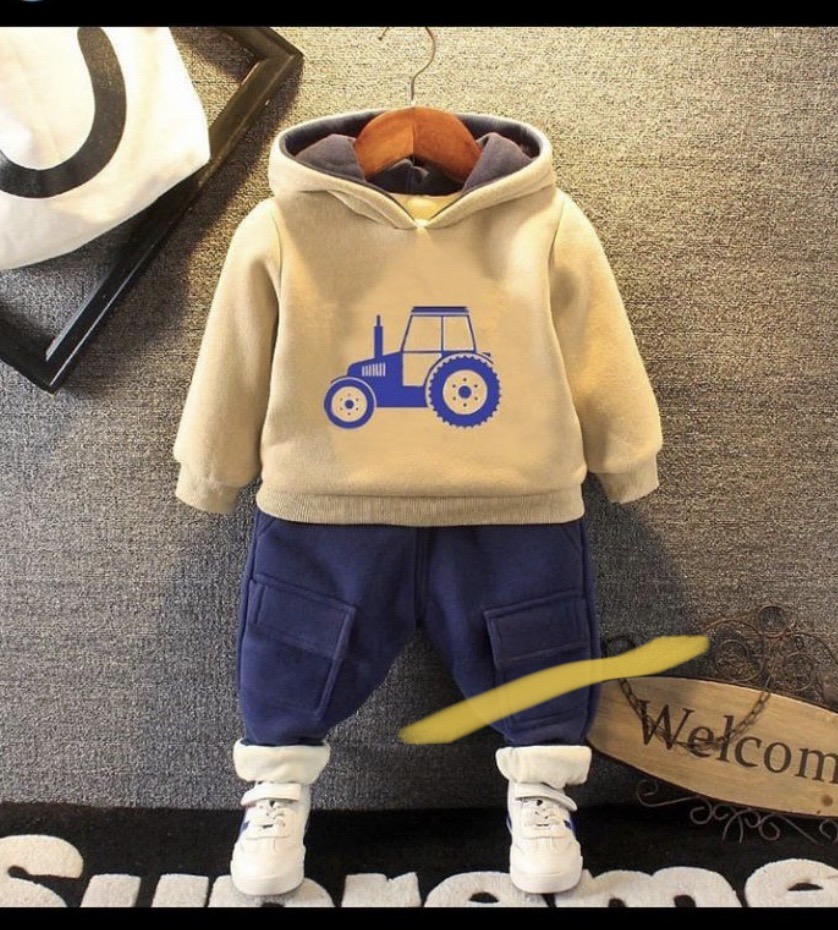 Дитячий костюм утеплений трактор для хлопчиків (0008)_first