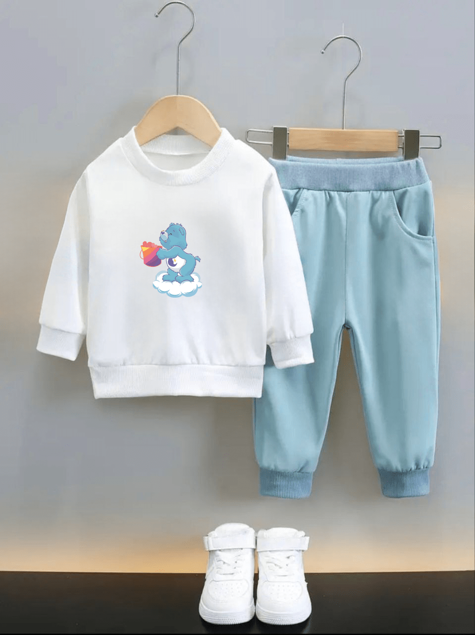 Дитячий костюм Care bears молочно-блакитний (2569-t5)_first