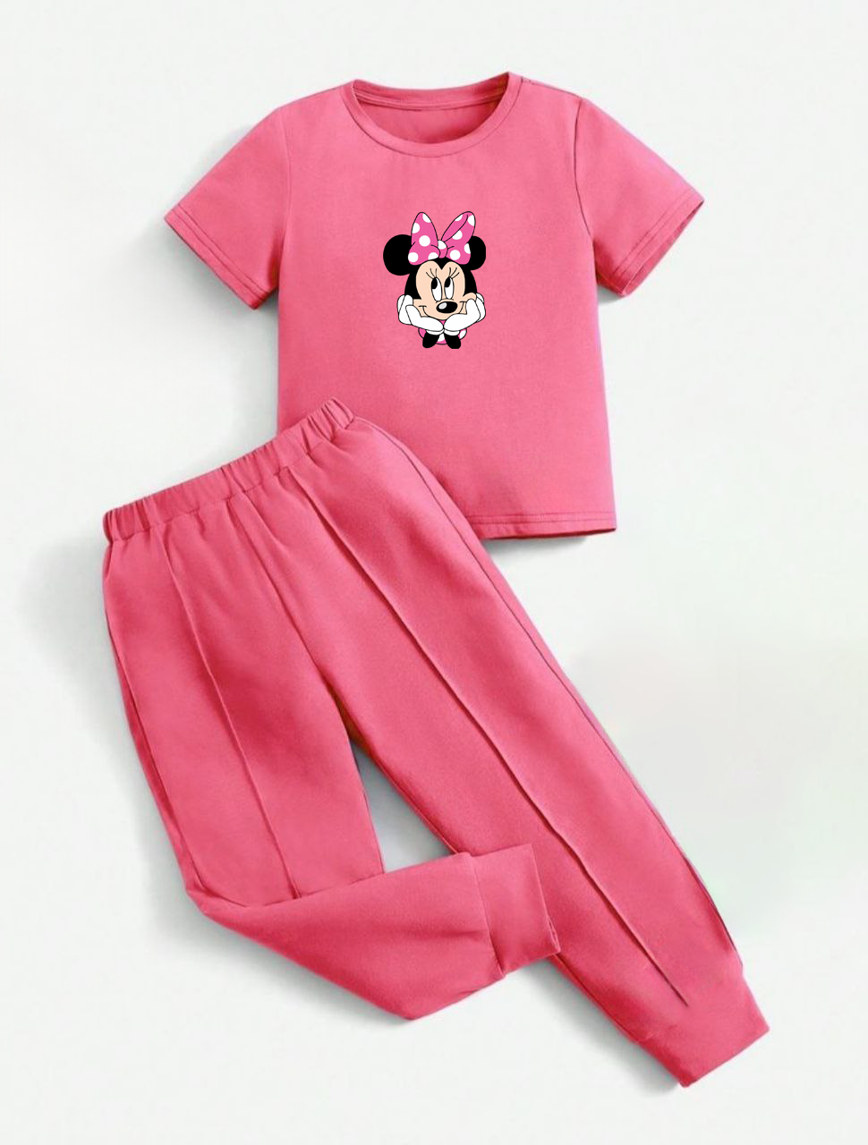 Комплект футболка брюки Minnie коралловый (3212-t2)_first