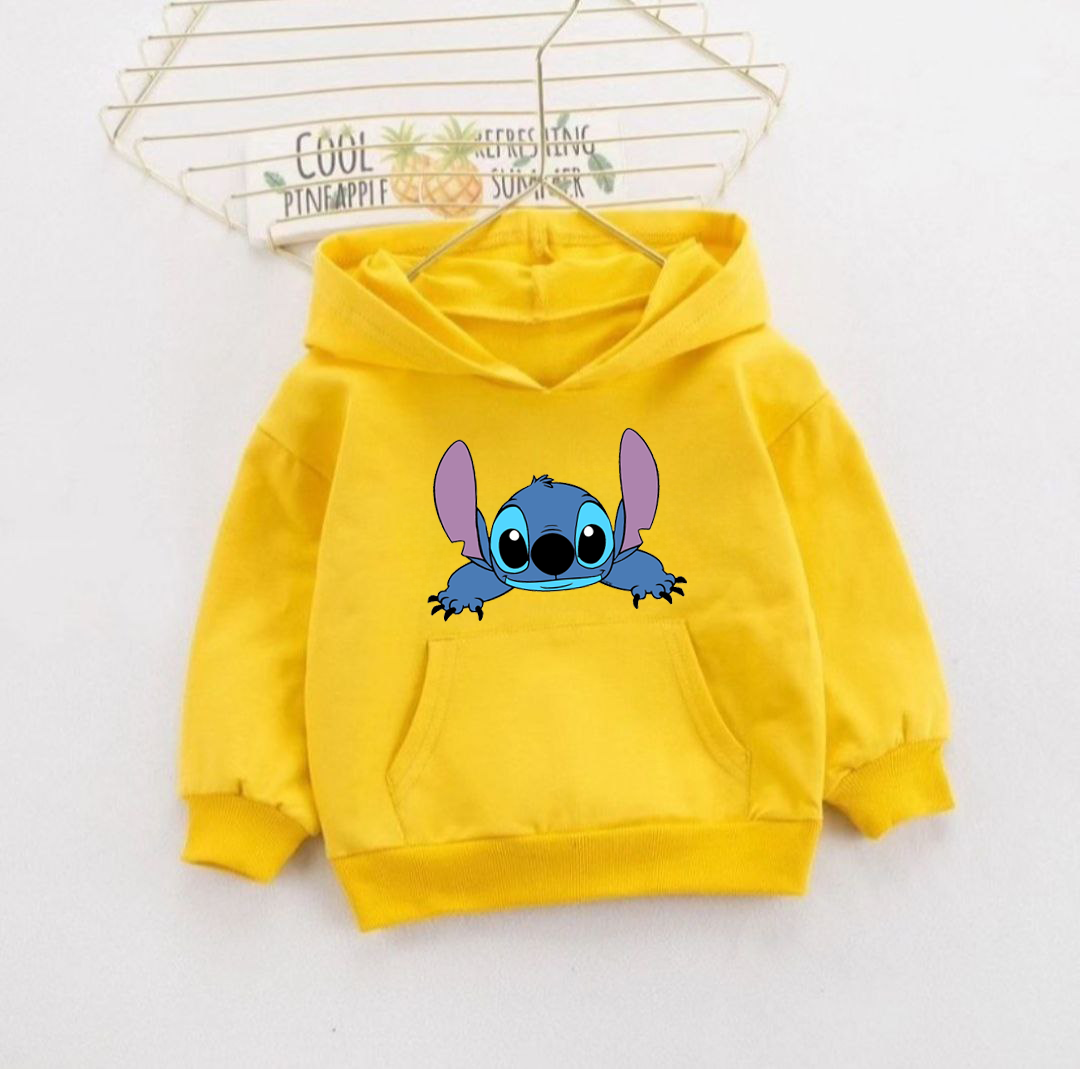 Худи детское Stitch желтое (7089)_first