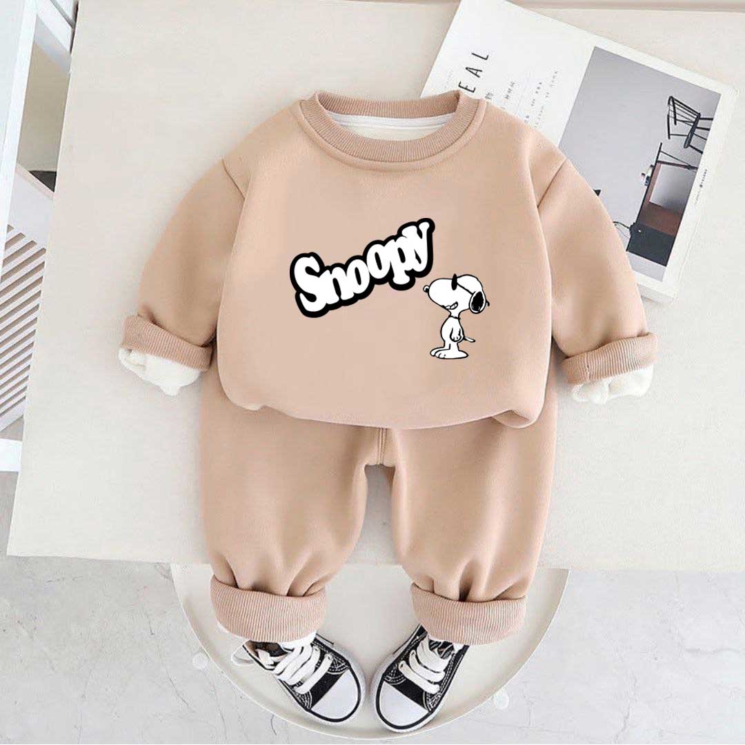 Дитячий костюм Snoopy бежевий_first
