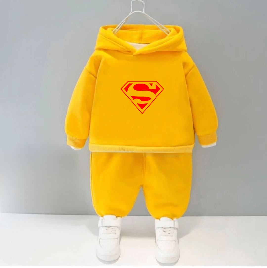 Дитячий костюм Superman - демісезон, жовтий (4253)_first