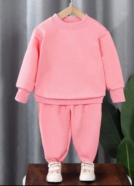 Дитячий костюм молочно-фіолетовий  (2414)