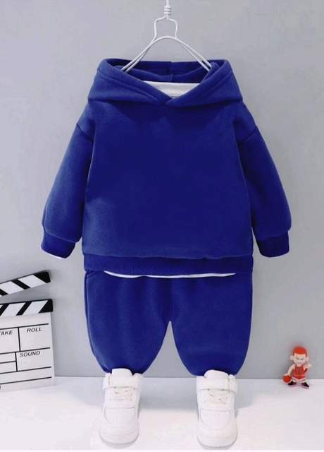 Спортивний костюм дитячій чорно-синій (8098)
