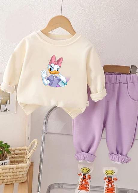 Детский костюм Cute Rabbit розово-серый (2432-t2)