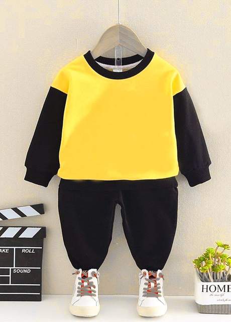 Дитячий костюм жовто-чорний (3037)
