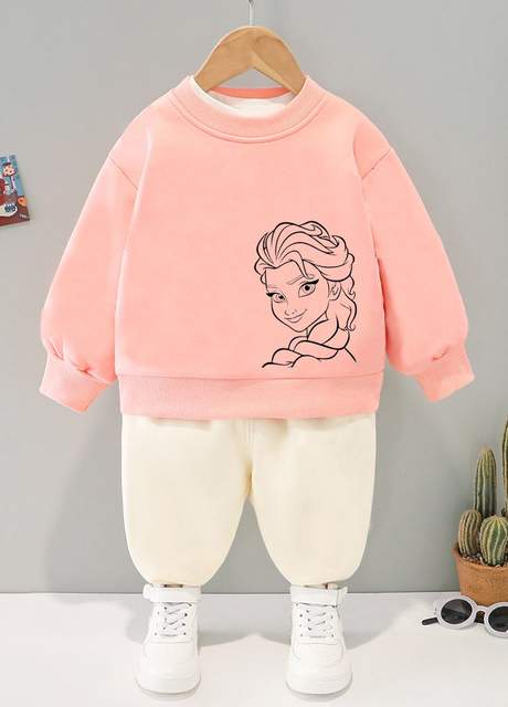 Дитячий костюм для дівчинки cute baby рожевий (6051)